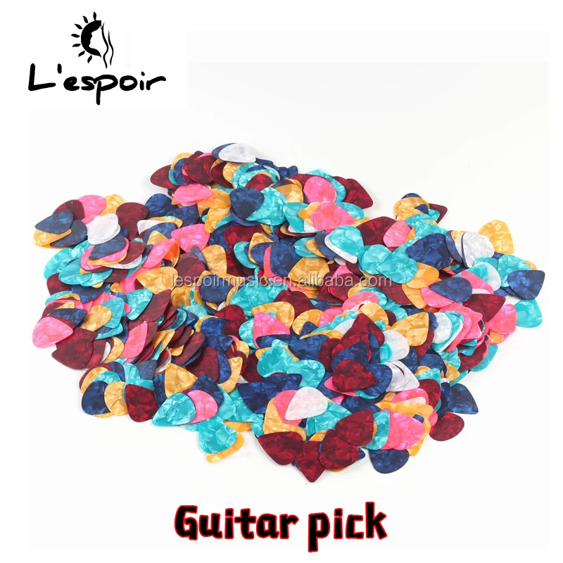 

OEM with wholesale high quality celluloid guitar picks for guitar plectrum