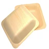 Wholesale Disposable One Time Use Wooden Dish for Party