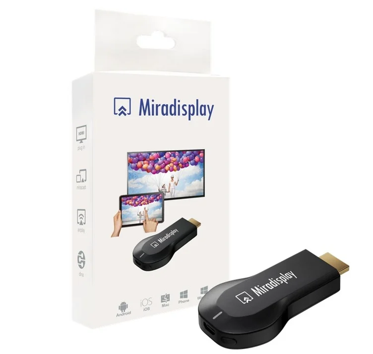 

SYTA U50 TV Stick miradisplay AM8252 DLNA Airplay wifi display Dongle For iOS 9.1 Android, N/a