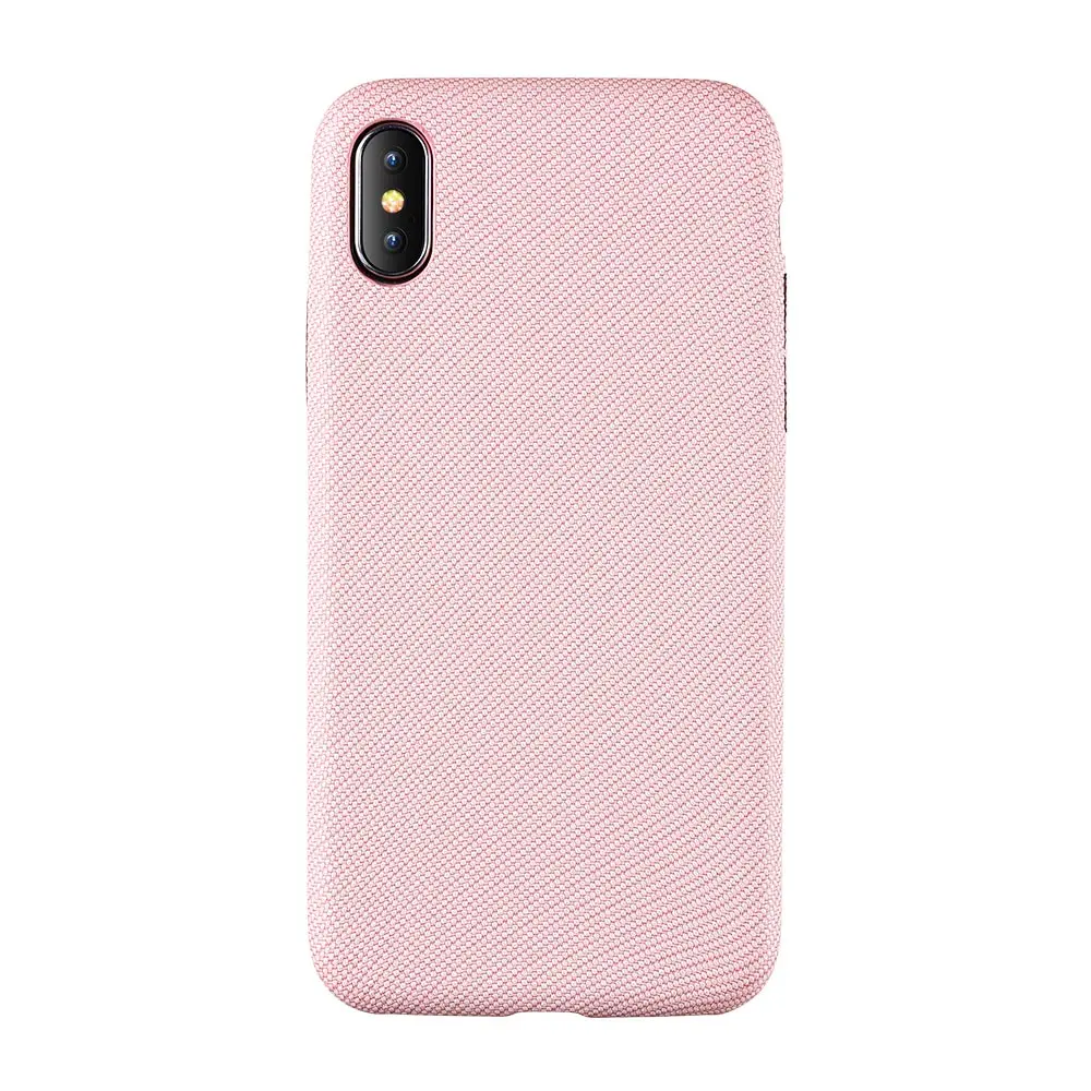 

Free Shipping Candy Colors Cloth Phone Case Smooth for iPhone 6/6Plus/7/8/7Plus/8Plus/X Soft TPU Phone Cover