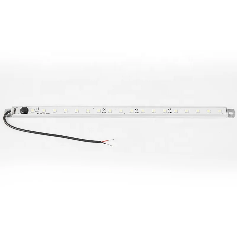 12/24/40/48 inches on/off switch smd5050 high bright power 500mm long bare cable DC12V 24V 10-30V led interior strip light IP67