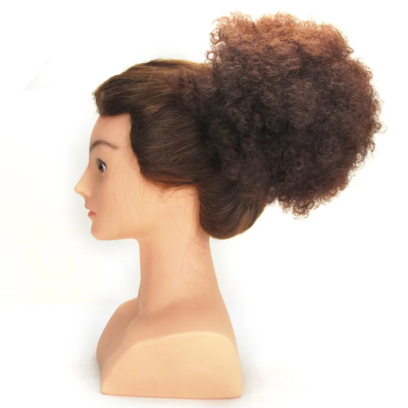 Synthetic hair Curly Chignon Bun Hairpiece Clip-In Natural Color Low Temperature Fiber.jpg