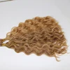 Invisible beautiful extension i tip pre bonded keratin light curly hair extensions virgin human hair