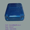 thermo abs vacuum forming plastic luggage shell with color printed