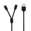 Spliter USB Male to 2 Micro USB male cable for charging purpose