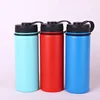 Insulated Water Bottle Flask 32oz BPA Free Wide Mouth Double Walled Sport Stainless Steel Vaccum Water Bottle Tumbler logo etch