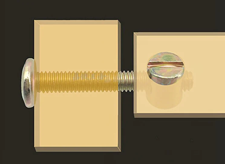 Furniture Mini fix Cam Lock Screw Connector Fitting For Furniture