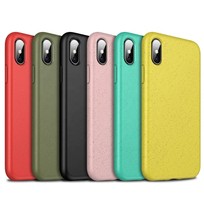 

Biodegradable Phone Case for iPhone x xr xs max 6 7 8 Plus Eco friendly TPU Phone Case for Samsung S10 Lite for Huawei P30 Pro