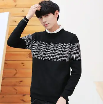2018 Latest Sweater Designs For Men Round Collar Set Of Head Woolen Sweaters , Buy Sweater Men,Latest Sweater Designs For Men,Men Woolen Sweater