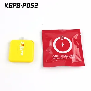 Disposable 1000mAh Emergency Power Bank Mobile Phones