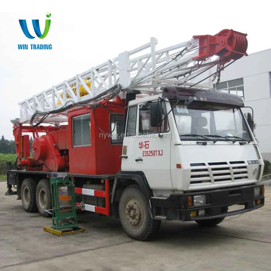 
RG API Standard Oil Field Oil and Gas Well Bore Hole Truck mounted Mobile 150hp XJ30 Drilling and Workover Rig 