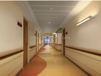 Anti Impact Hospital Hallway Vinyl Handrail For Elderly And Disable ...