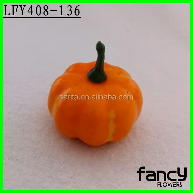 Cheap decorative crafts wholesale small plastic pumpkins