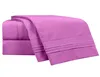 Top level soft double size microfiber bed sheet set