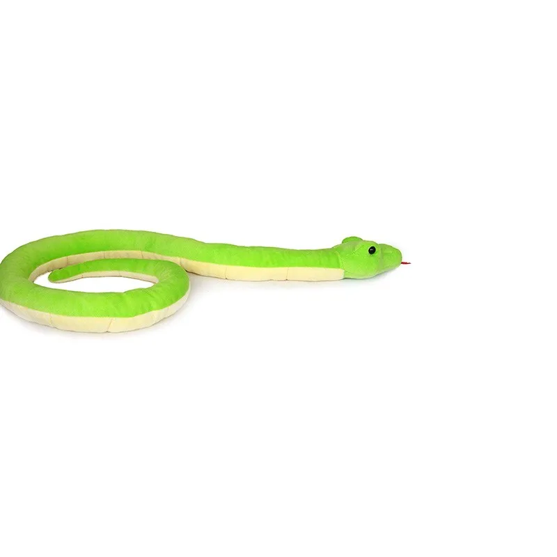 green snake stuffed animal