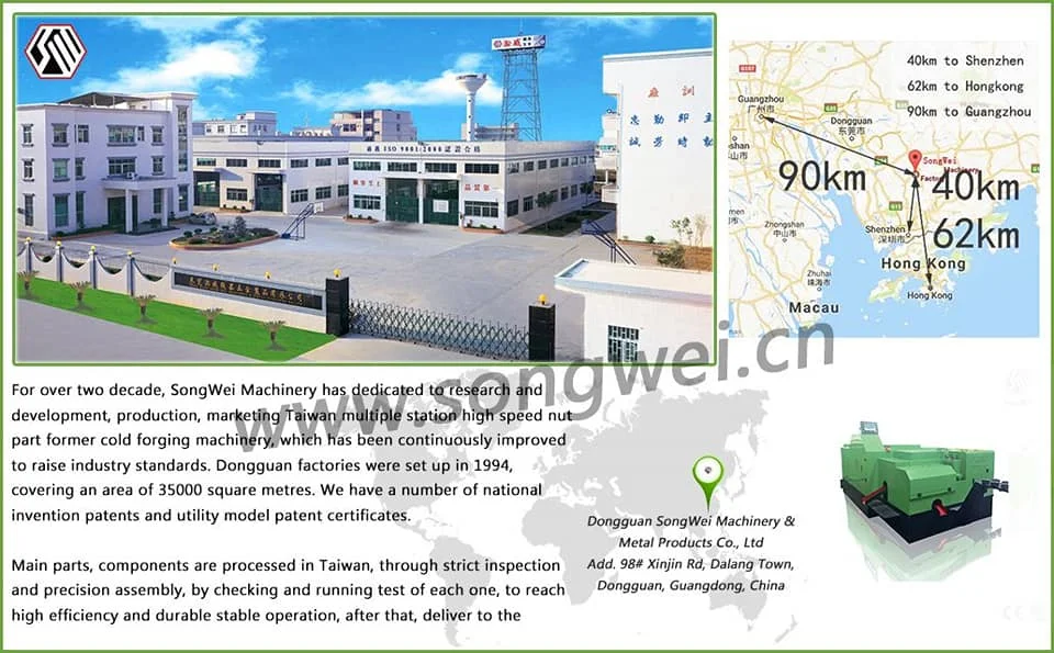 Songwei nut bolt cold header machine
