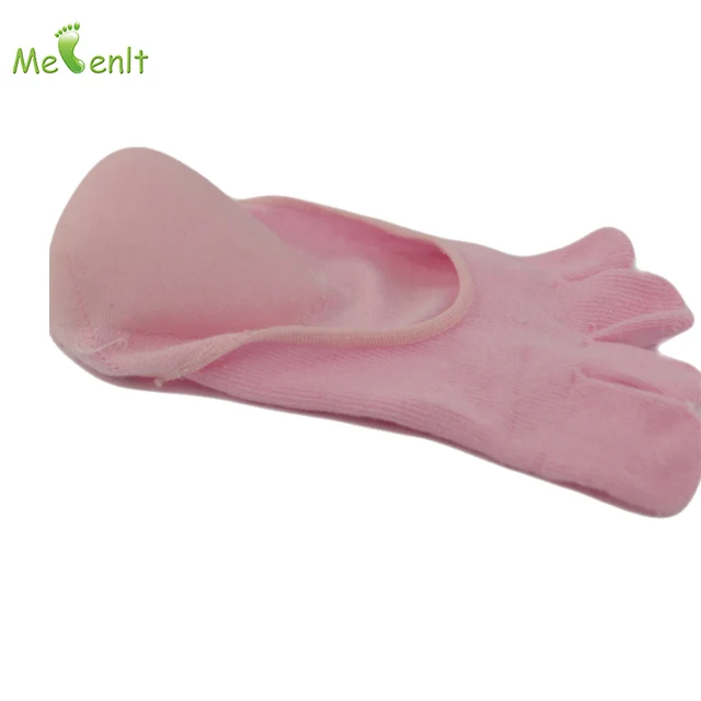 

Moisturizing Five Fingers Socks Breathable Gel Custom Socks Five Toe Socks, 2colors