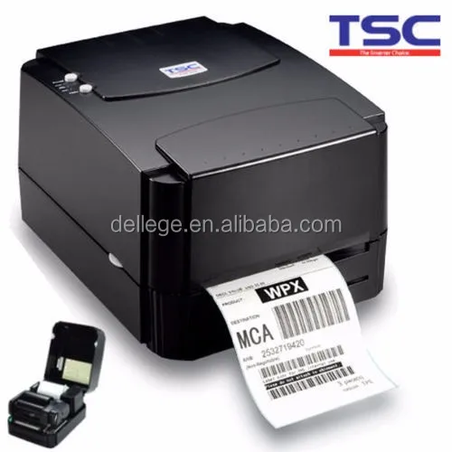 Dellege 203 dpi Desktop thermal transfer barcode label TSC printer