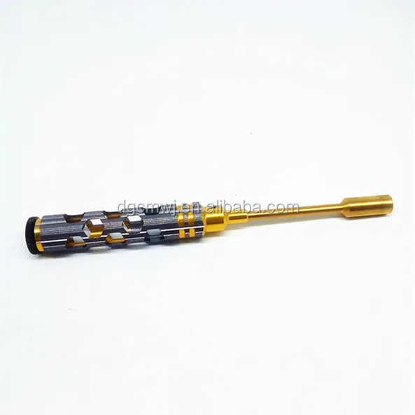 5.5 Nut Driver Gold+black/hand Tool Imperial Hex Nut Screw Driver