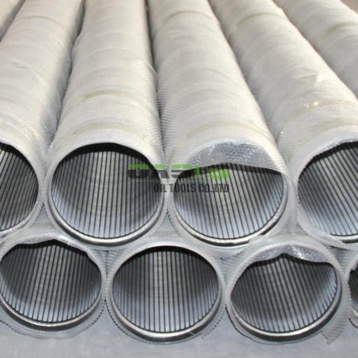 316/304 Stainless Steel Continuous Slot Water Well Filter Mesh Screen