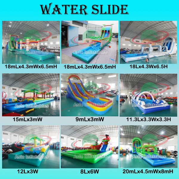 The Tallest 40ft Tall Cheap Inflatable Curve Twister Water Slide With ...