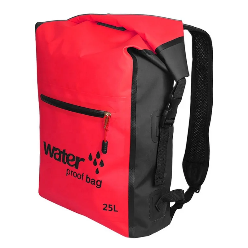 25L Waterproof Dry Bag Backpack Outdoor Surfing Boating Kayake Swimming Rucksack 