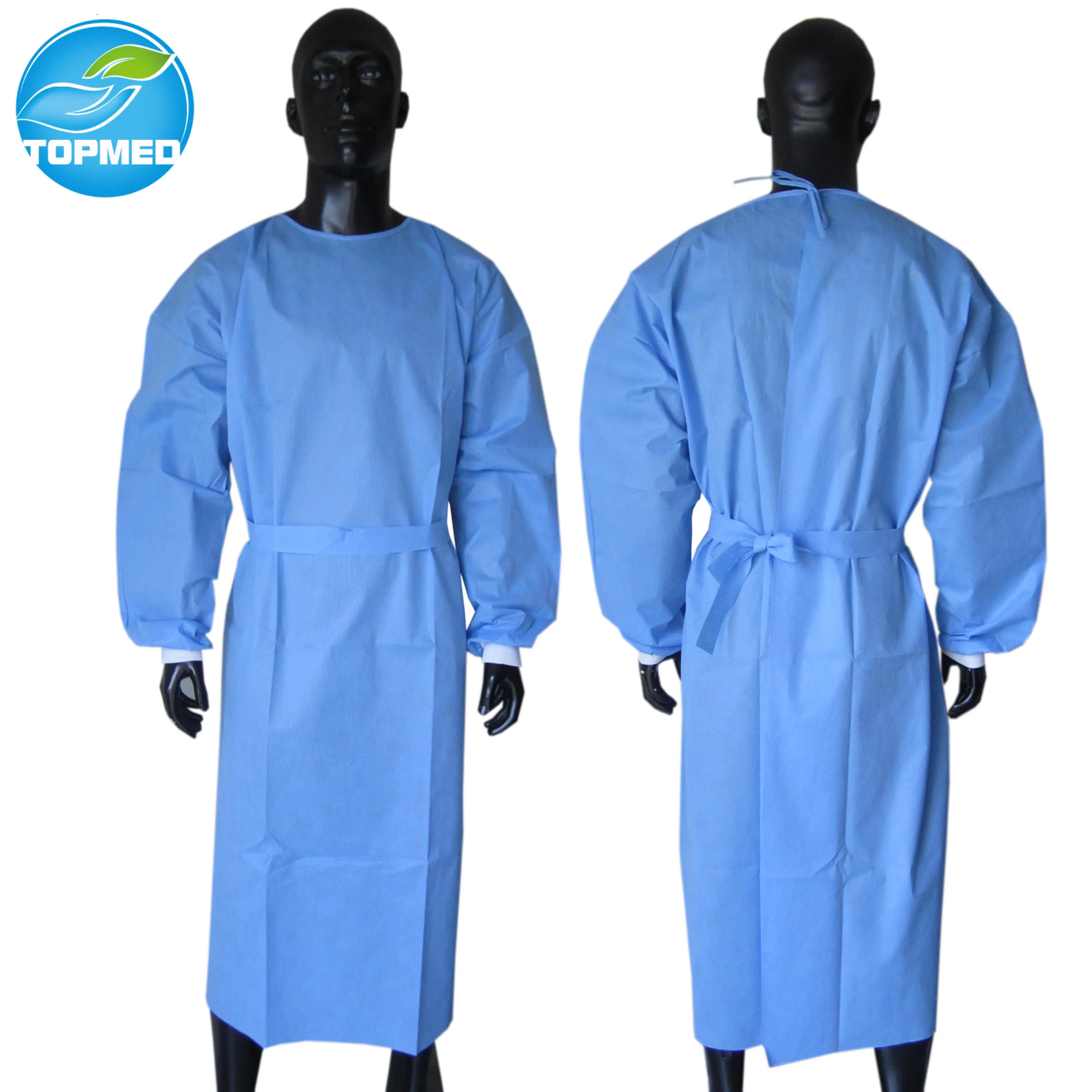 Hospital Nonwoven Clothing Disposable Patient Gown For Patient Buy