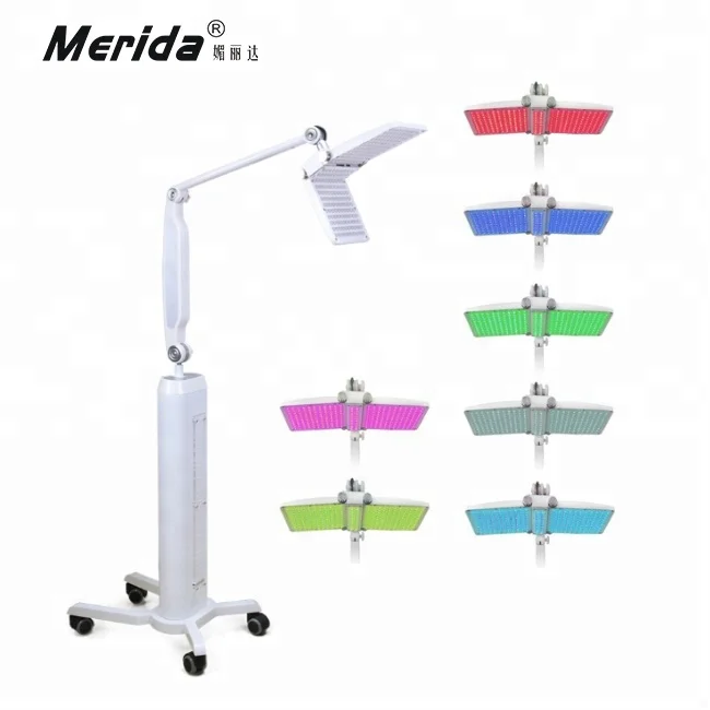 

Nano BIO Facial Skin Care Beauty Device Lamp Chromotherapy 7 Colors Photon Led face Light Therapy PDT Machine