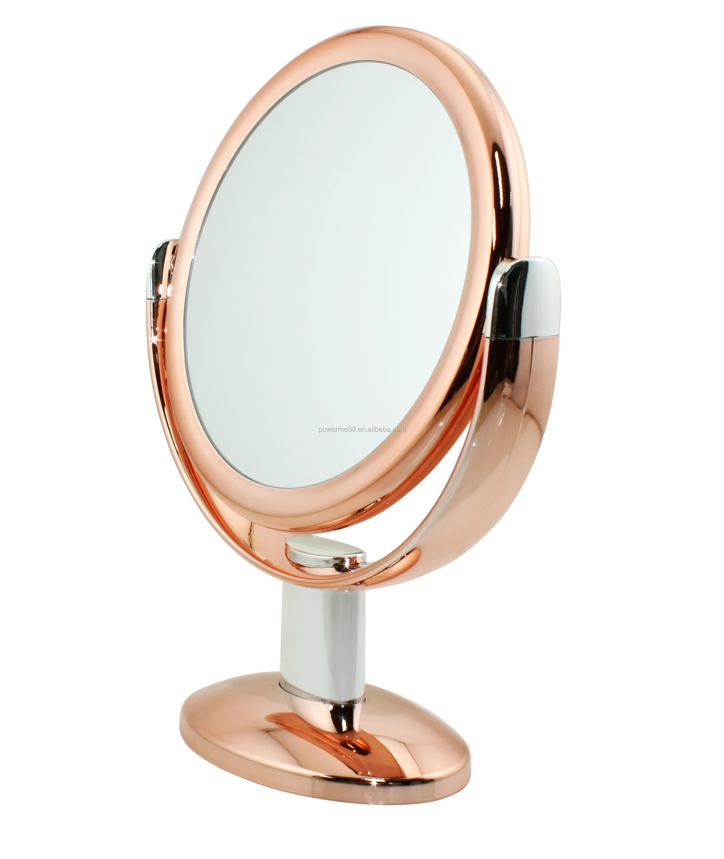 Fashion Fancy Tabletop Plastic Vanity Mirror Desktop Makeup Mirror