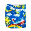 One size pocket style Day time and Night time Reusable Washable baby diaper nappy