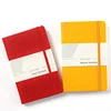 Wholesales custom logo printed plain hardcover a5 leather notebook