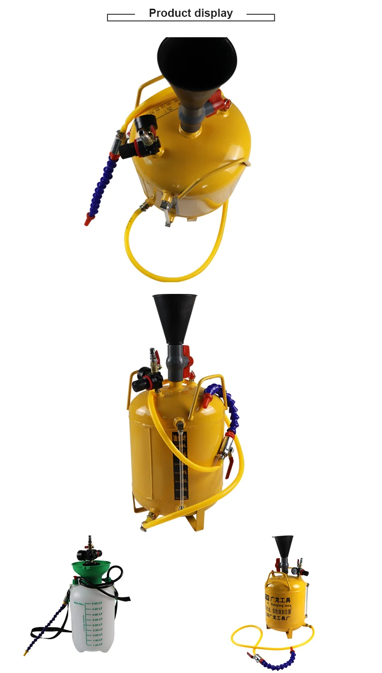 Pneumatic Gear Oil Transmission Oil Injector