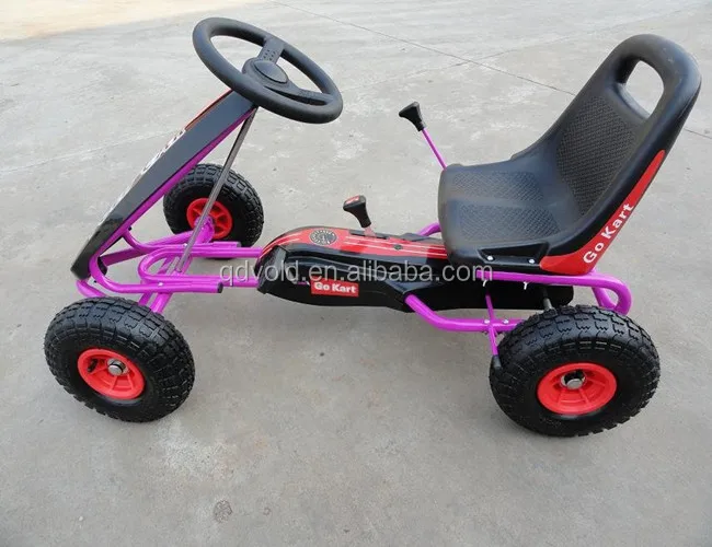 pink pedal go kart