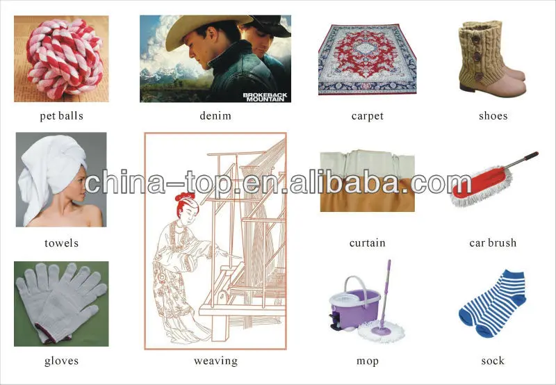 blue yarn for jeans recycled jeans yarn made by TAITAN machine (5).jpg