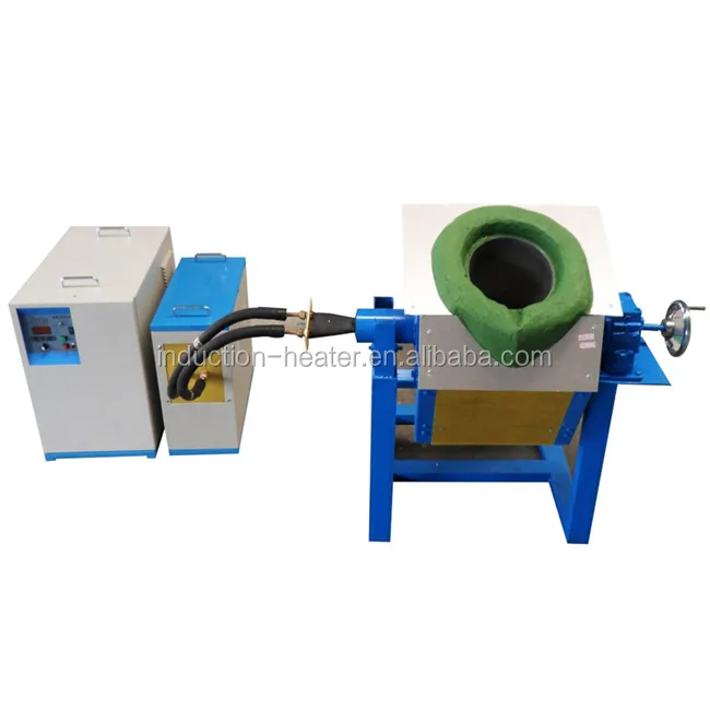 30 and 50 kg induction furnace for melting bronze
