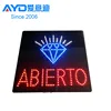 Flower Pattern Business Advertising LED Display, LED Message Board LED Light Boxes