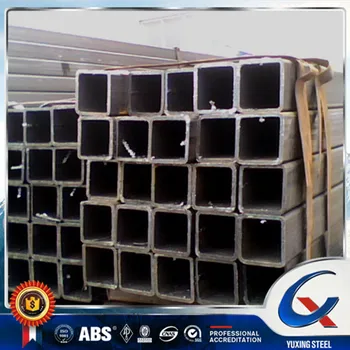 Black Square Hollow Section Steel Tube 120x120 130x130 150x150 160x160 ...