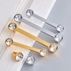 Wardrobe Crystal Modern Diamond Drawer Kitchen Cabinet Door Handle and Knob CRY-0261
