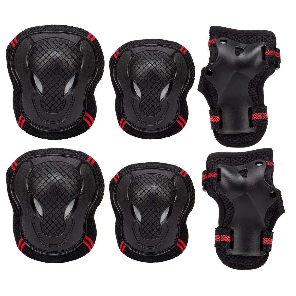 Kids Knee Elbow Wrist Protective Guard Pads,Bmx Inline Skating Scooter