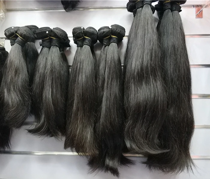 

Lestfly wholesale 10A unprocessed Full brazilian Virgin hair One Donor Cuticle Aligned Silky Straight Human Hair Bundles