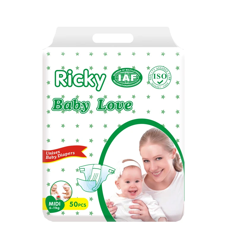 

RK1036 New Arrival TopSale Fast Delivery Best Quality Baby Diaper Italy Manufacturer in China, White