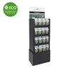 Paper Material New Coffee Display Rack, Floor Standing Advertising Display for Coffee Bags
