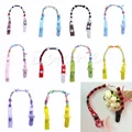 Toddler Baby Infant Hand Made Dummy Pacifier Clip Chain Holder Soother Nipple Strap New