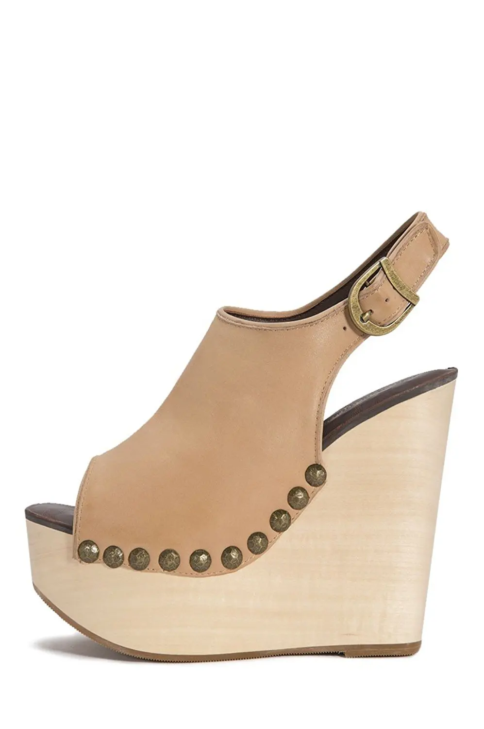nude platform slingbacks
