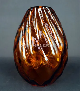 Amber Color With High Quality Glass Lamp Shade For Hanging ...