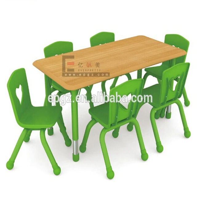 Cute Kids Table And Chair Kid Furniture Wholesale Study Desk And