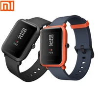 

International editoin xiaomi amazfit BIP smart watch A1608 real-time heart rate 45 days battery life fitness track waterproof
