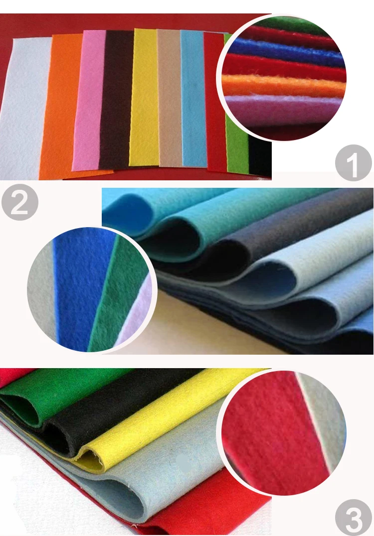 Custom 6mm Soft Press Felt Cloth Thick Polyester Non Woven Felt Buy