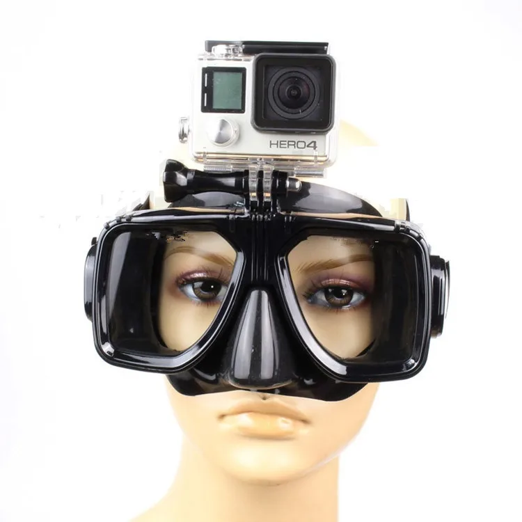 

Underwater Diving Mask Scuba Snorkel Swimming Scuba Diving Equipement for sport camera