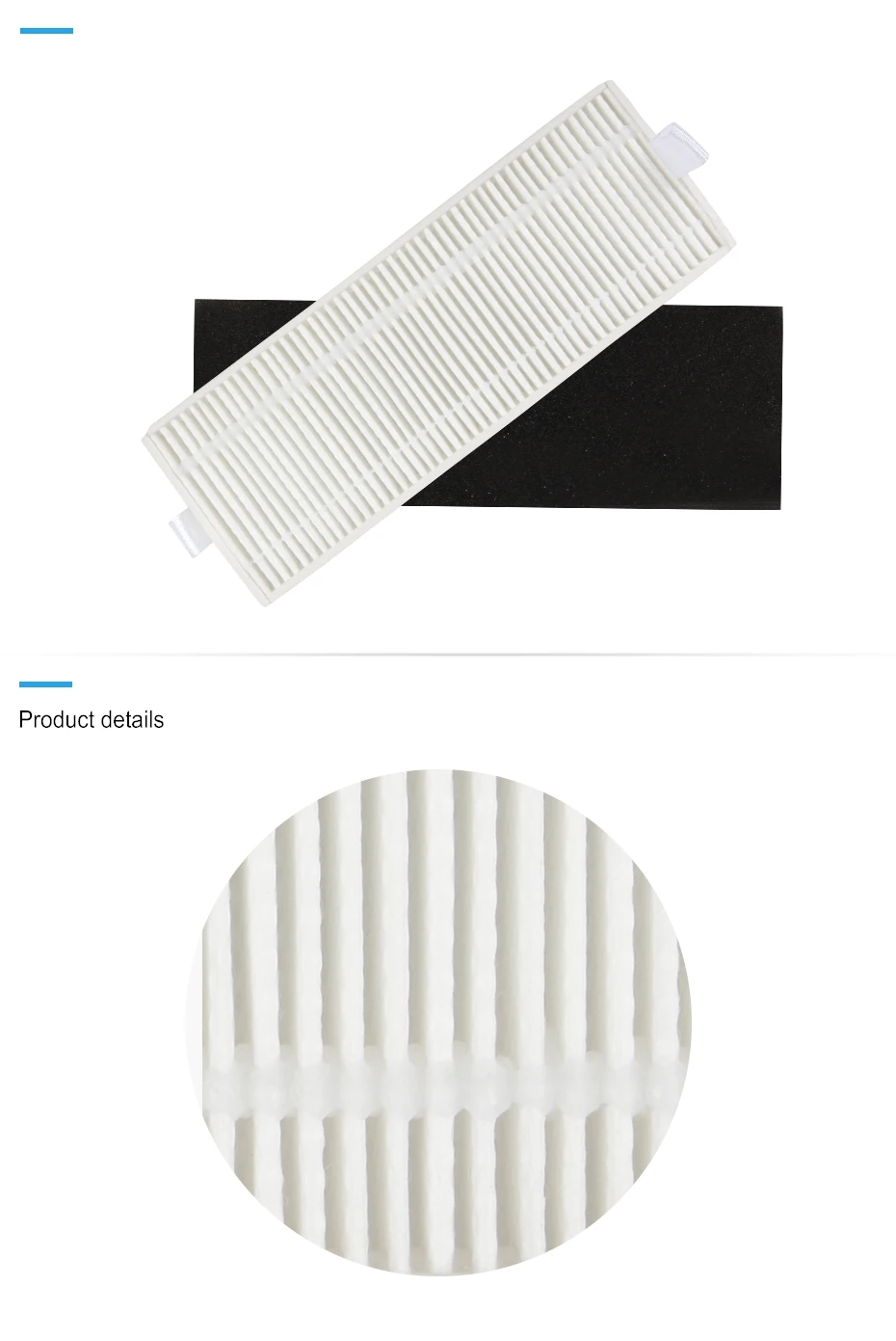 Environmental Deebot Hepa Cotton Filter Fit For Dt85 Robot Vacuum